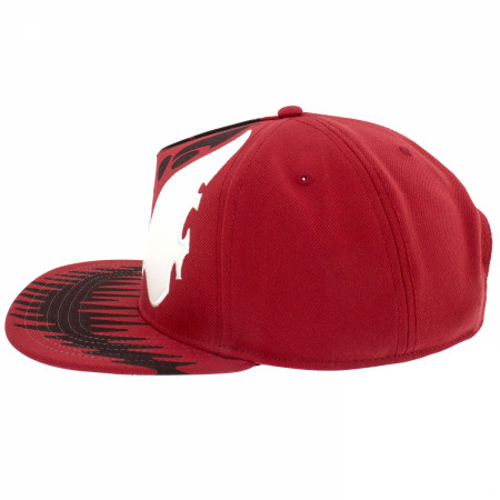 Carnage Grin Flatbill Snapback Hat with Underbill Artwork